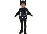 Smiffys - Costume Da Pipistrello Per Bambino SM3450 (92) (Nero)