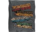 Harry Potter - Coperta Con Bandiera, Setosa E Morbidissima TV26178 (Taglia Unica) (A Colori)