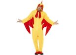 Smiffys - Costume - Uomo/Ladies Unisex SM2748 (M) (Giallo/Rosso)