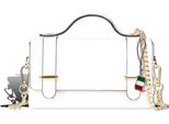 Florence Borsa Da Donna Piccola In Vera Pelle Bianca D2OTF841W1