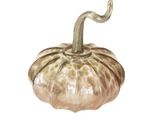 Elegante Decorazione Da Tavola A Forma Di Zucca In Vetro Per L'autunno E Le Occasioni Festive, 2 Pezzi