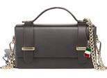 Florence Borsa Da Donna Piccola In Vera Pelle Nera D2OTF841S1