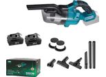 Aspiratore A Batteria, Elevata Potenza Di Aspirazione, Accessori Versatili, 2 Batterie, 2 Batterie