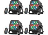 Effetto Faretto Da Palcoscenico, Controllo Dmx, Selezione Colore Rgb, Zq01639-4Pz, Spina Ue, Zq01639-4Pz, Spina Ue