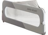 Sponda Del Letto, Barriera Di Sicurezza Regolabile, Facile Da Installare, Grigio-200Cm