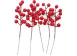 Composizione Di Foglie Artificiali, Design Realistico, Decorazione Senza Manutenzione, Rosso