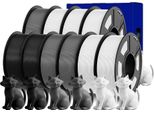 Filamento Per Stampante 3D, Materiale Petg, Elevata Tenacità, Petg 5BK3GY2WT