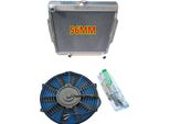 Radiatore + Ventola In Alluminio, Dimensioni Del Nucleo 500X518X56 Mm, Dimensioni Complessive 606X642X66 Mm, Diametro Di Ingresso/Uscita 38 Mm, Compatibilità Con Il Cambio Manuale, Inclusa Ventola Di Raffreddamento Da 16""