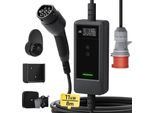Caricabatterie Portatile Per Veicoli Elettrici, Potenza 11 Kw, Corrente Regolabile, 8 M Senza Adattatore, TYPE2
