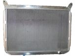 Radiatore In Alluminio, Dimensioni Del Nucleo 640 Mm X 410 Mm X 52 Mm, Dimensioni Complessive 685 Mm X 490 Mm X 70 Mm, Dimensioni Di Ingresso/Uscita 38 Mm/38 Mm, Adatto Per Nissan 300ZX 1983-1989, Design A 3 File