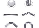 Kit Tubo Intercooler, Diametro 2,5 Pollici, Materiale Alluminio 6061, Lunghezza 56 Cm, Larghezza 43 Cm, Peso Articolo 6,2 Kg