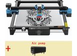 Macchina Laser Cnc, Controllo Wifi, Compatibilità Con Diversi Materiali, Pacchetto 2, 40W TTS-55 Pro, Spina Ue