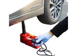 Martinetto Elettrico Per Auto, Capacità Di Carico Di 5 Tonnellate, Strumento Di Sollevamento Idraulico Elettrico, Rosso, 5 Tonnellate