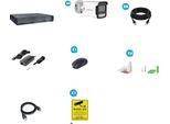 Sistema Di Telecamere Di Sicurezza, Risoluzione 5 Mp, Capacità Di Visione Notturna, 8CH Nvr 4 Camera-B, Nessuno