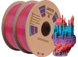 Filamento Per Stampante 3D, Ecologico, Alta Compatibilità, Pla Rainbow02, Pla Rainbow02