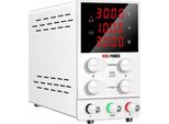 Alimentatore, Tensione Regolabile, Alta Precisione, (30V10A)Bianco, 220V Eu Plug