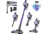 Aspirapolvere Portatile A Batteria, Potenza Di Aspirazione 38Kpa, Batteria 2200Mah, Viola, Eu