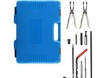 Kit Di Manutenzione Della Testa Del Cilindro, In Acciaio Resistente, Adatto Alla Maggior Parte Dei Motori Ohv E Ohc, Design Compatto Per Un Accesso Più Agevole, Comprime Efficacemente Le Molle Delle Valvole, Include Pinze Per Valvole Per Un Utilizzo Preciso
