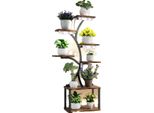 Supporto Per Piante, 7 Livelli, Design Vintage, Con Luce