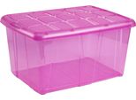 Organizzatore, Grande Capacità, Design Impilabile, Fucsia-A, 6 Scatole ++++Favorevole, Fucsia-A, 6 Scatole ++++Favorevole