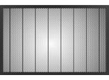 Letto A Nido D'ape Laser, 530 X 850 Mm, Telaio In Ferro Zincato + Alluminio, Compatibile Con Neje Max 4, , Modello Numero H8554