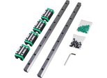Guida Lineare, Movimento Ad Alta Precisione, Design Resistente, 1000 Mm, 2 Guide 4HGH20CA