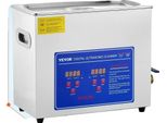 Pulitore A Ultrasuoni, Frequenza 40Khz, Struttura In Acciaio Inox, 6L JPS-30A