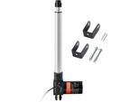Succebuy 12 V, 12 Pollici Attuatore Lineare Per Impieghi Gravosi 1320 Lbs/6000 N, 0,19"/S Attuatore Di Movimento Lineare Con Staffa Di Montaggio E Protezione IP44 Per Porte Elettriche, Macchine Industriali, Navi, Cargo"