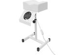 Sgabello Per Pedicure, Regolabile In Altezza, Design Resistente, Bianco