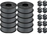 Filamento Per Stampante 3D, Pla Ecologico, Diametro 1,75 Mm, Pla Plus Gy 10Roll
