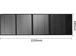 Pannello Solare, Design Flessibile E Pieghevole, Alta Efficienza, 200W