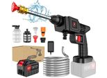 Pistola Per Autolavaggio, Idropulitrice, Design Leggero, Batteria Da 30000 Mah, Funzionamento A Batteria, Batteria Da 30000 Mah, Funzionamento A Batteria