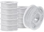 Filamento Per Stampante 3D, Pla Ecologico, Diametro 1,75 Mm, Pla Marble 10Roll