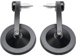 Specchio Da Bar Per Moto, Alluminio Cnc, 95 Mm Di Larghezza, 95 Mm Di Altezza, Manubrio Da 22 Mm, Regolabile A 360 Gradi