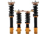Sospensioni Coilover, Regolabili In Altezza Da 1 A 3", Regolazione Degli Ammortizzatori A 24 Stadi, Molleggio Dell'asse Anteriore 9 Kg/Mm, Molleggio Dell'asse Posteriore 7 Kg/Mm, Ammortizzatore A Doppio Tubo"