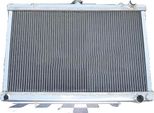 Radiatore In Alluminio, Dimensioni Del Nucleo 380 Mm X 648 Mm X 52 Mm, Dimensioni Complessive 440 Mm X 665 Mm X 68 Mm, Ingresso/Uscita 35 Mm/35 Mm, Compatibile Con Nissan Skyline S13 CA18DET, R32 RB20DET