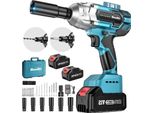 Avvitatore A Impulsi, Coppia Massima 650 Nm, Velocità 3300 Giri/Min, Batteria 4,0 Ah, Funzionamento A Batteria, Peso 2,6 Kg