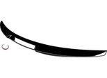 Spoiler Wing, Superficie Nera Lucida, Facile Installazione, Nero Lucido