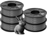 Filamento Per Stampante 3D, Materiale Ecologico, Alto Tasso Di Successo Della Stampante, Pla Grigio-5,5Kg
