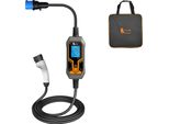 Caricabatterie Portatile Per Veicoli Elettrici, Ricarica Rapida, Caratteristiche Di Sicurezza Migliorate, 7KW 5M Senza Adattatore, TYPE2