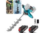 Trapano A Batteria, Motore Brushless, Design Portatile, Set B -- 2 Batterie