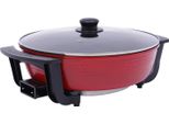 Pentola Calda, Capacità 6 Litri, Controllo Della Temperatura A 5 Livelli, Rosso