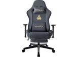 Sedia Da Gioco, Design Ergonomico, Regolabile In Altezza, Grigio