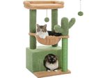Albero Per Gatti, Accogliente Condo, Emozionante Casetta Per Giochi, AMT0211GN, M