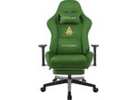 Sedia Da Gioco, Design Ergonomico, Regolabile In Altezza, Verde