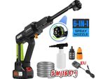 Idropulitrice Ad Alta Pressione, Design Cordless, Ugelli Multifunzione, Spina Ue