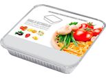 Piatti Da Portata, Alluminio Resistente, Versatile Per Cucinare E Servire, 24,5X24,5X5,7Cm, 8 Set