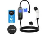 Caricatore Portatile Per Veicoli Elettrici, 3,5 Kw, Corrente Regolabile, 3,5 Metri Nuovo Tipo 2
