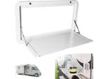 Tavolo Da Picnic, Design Pieghevole, Struttura In Lega Di Alluminio, Bianco