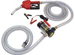 Pompa Diesel Autoadescante, 12V, 175W, Portata Massima 50L/Min, Velocità 3600RPM, Prevalenza Massima 10M